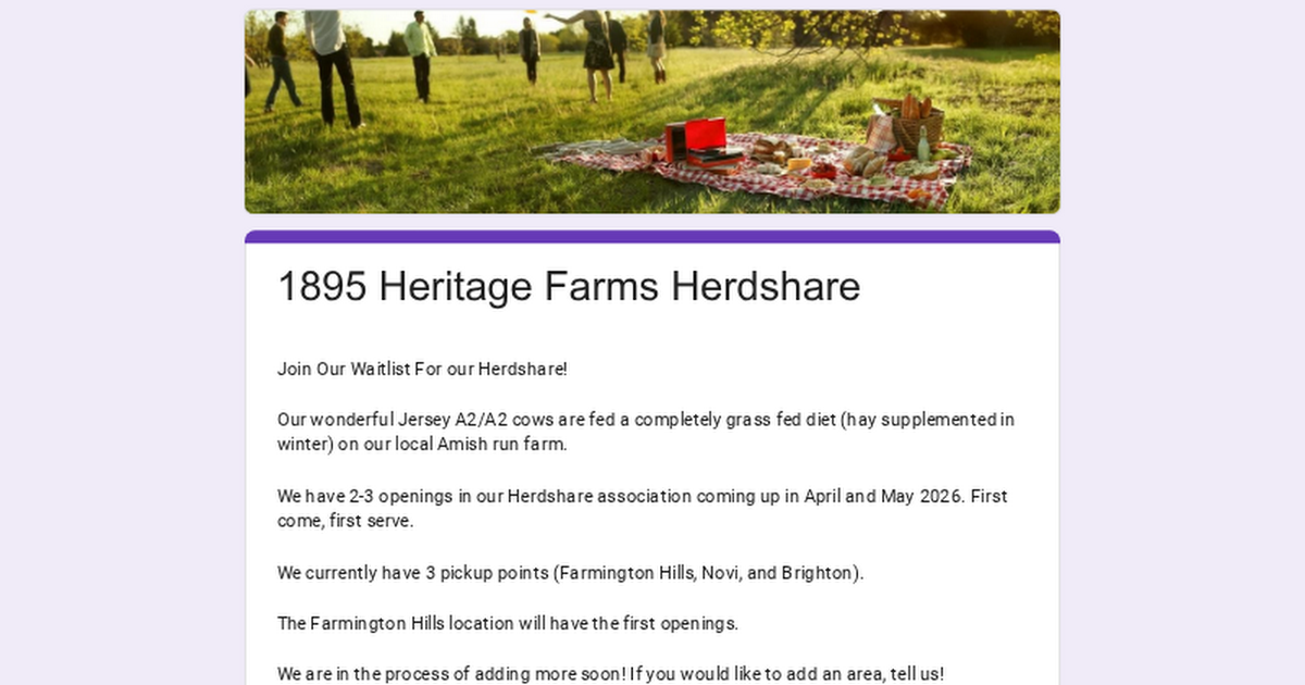 1895 Heritage Farms – Novi Pickup photo 6