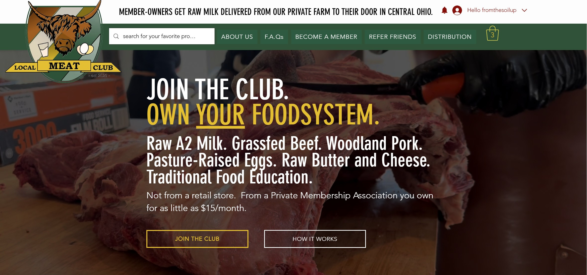 A Local Meat Club | Raw Milk Club – Columbus
