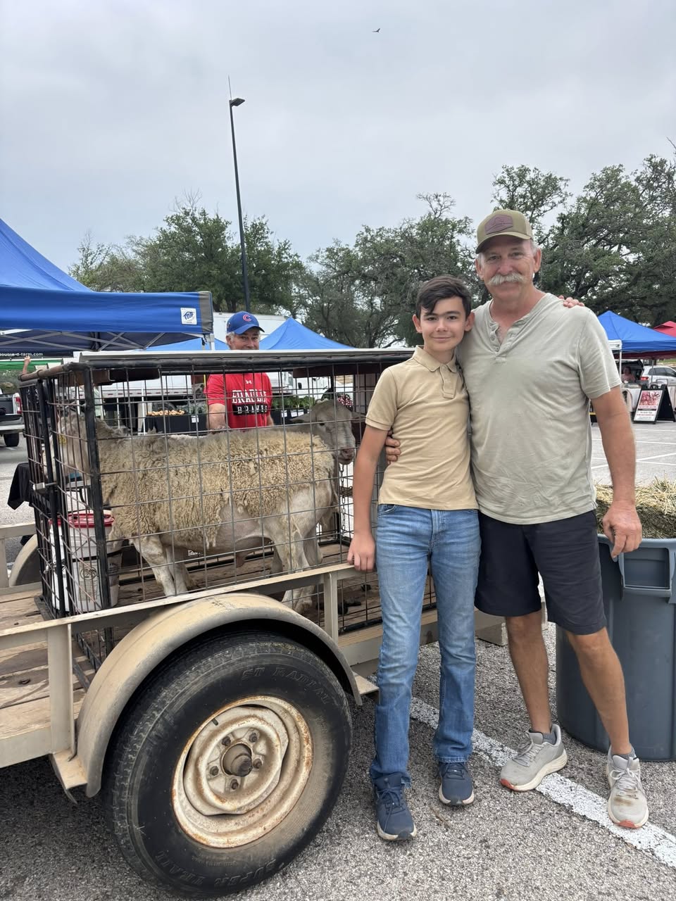 Farmers Market At Wolf Ranch Shopping Center In Georgetown TX