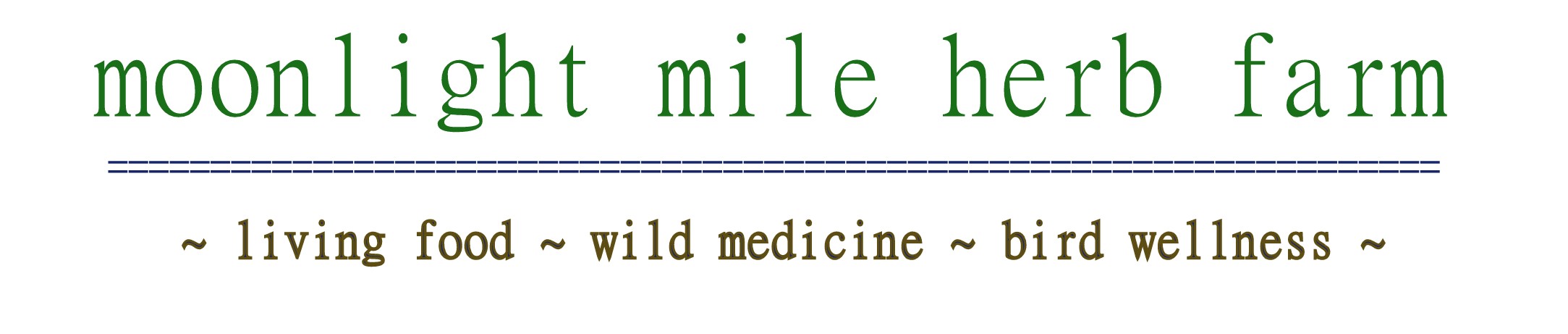 Moonlight Mile Herb Farm