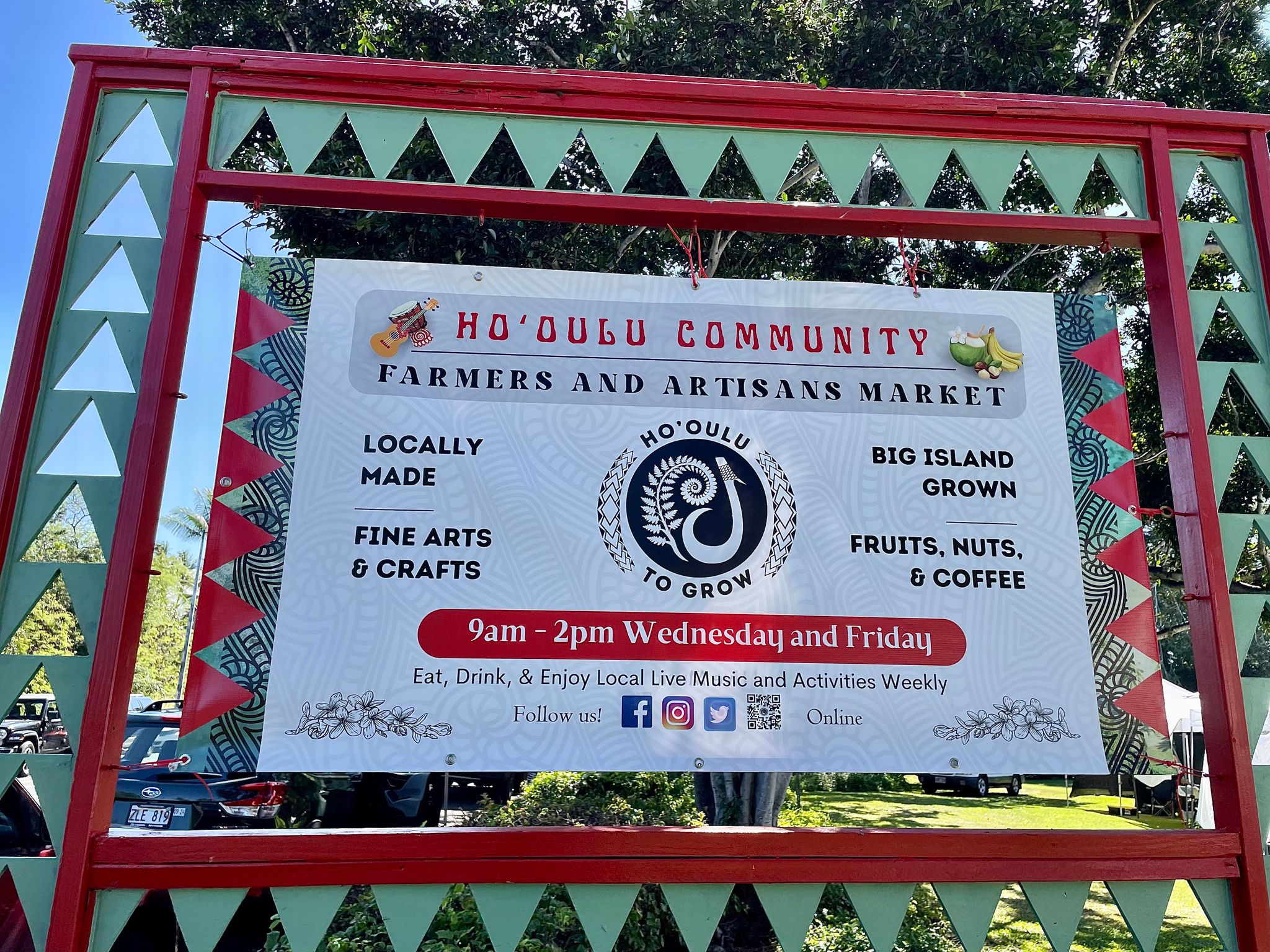 Big Island Mkt Ho'oulu Community Farmers Market & Artisans Fair