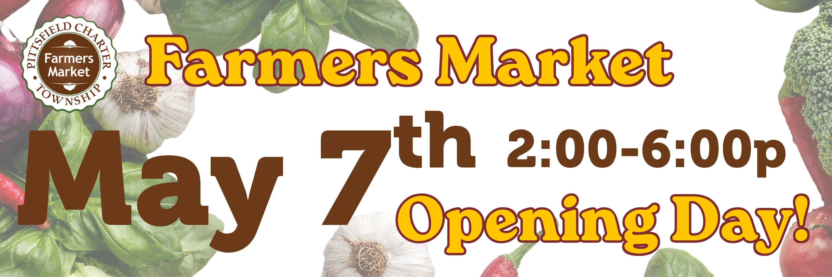 Pittsfield Township Farmers Market (Seasonal May-Oct)