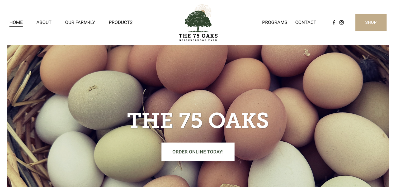 The 75 Oaks - Family Farm