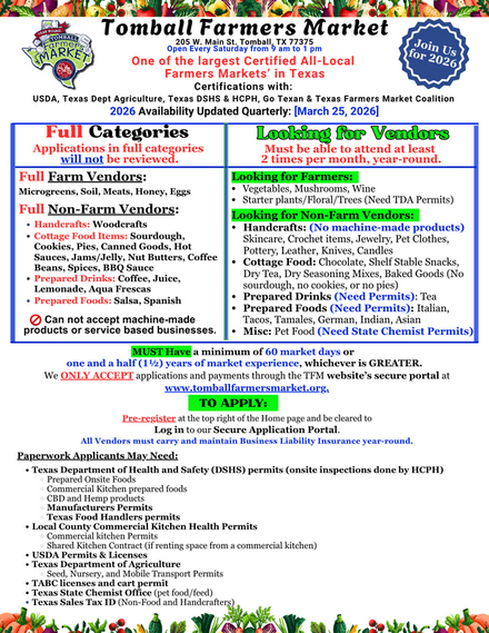 Tomball Farmers Market