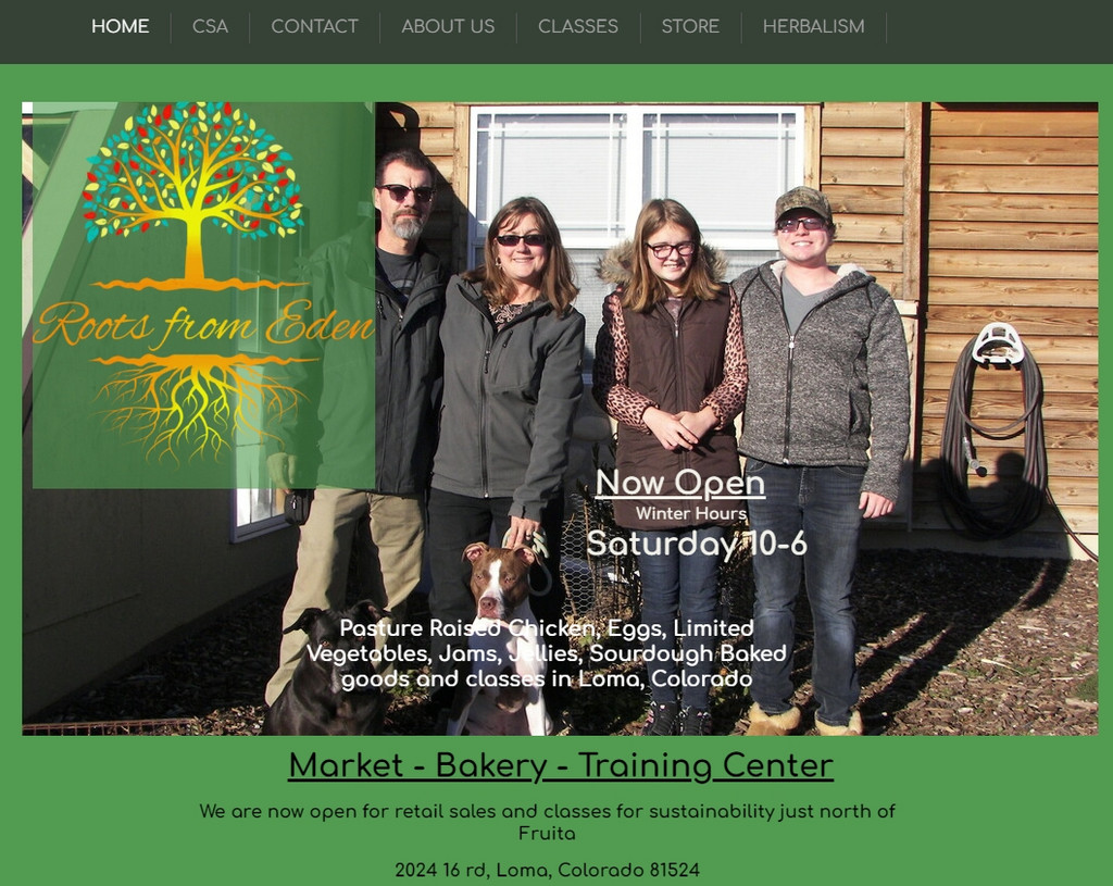 Roots From Eden CSA Market and Bakery